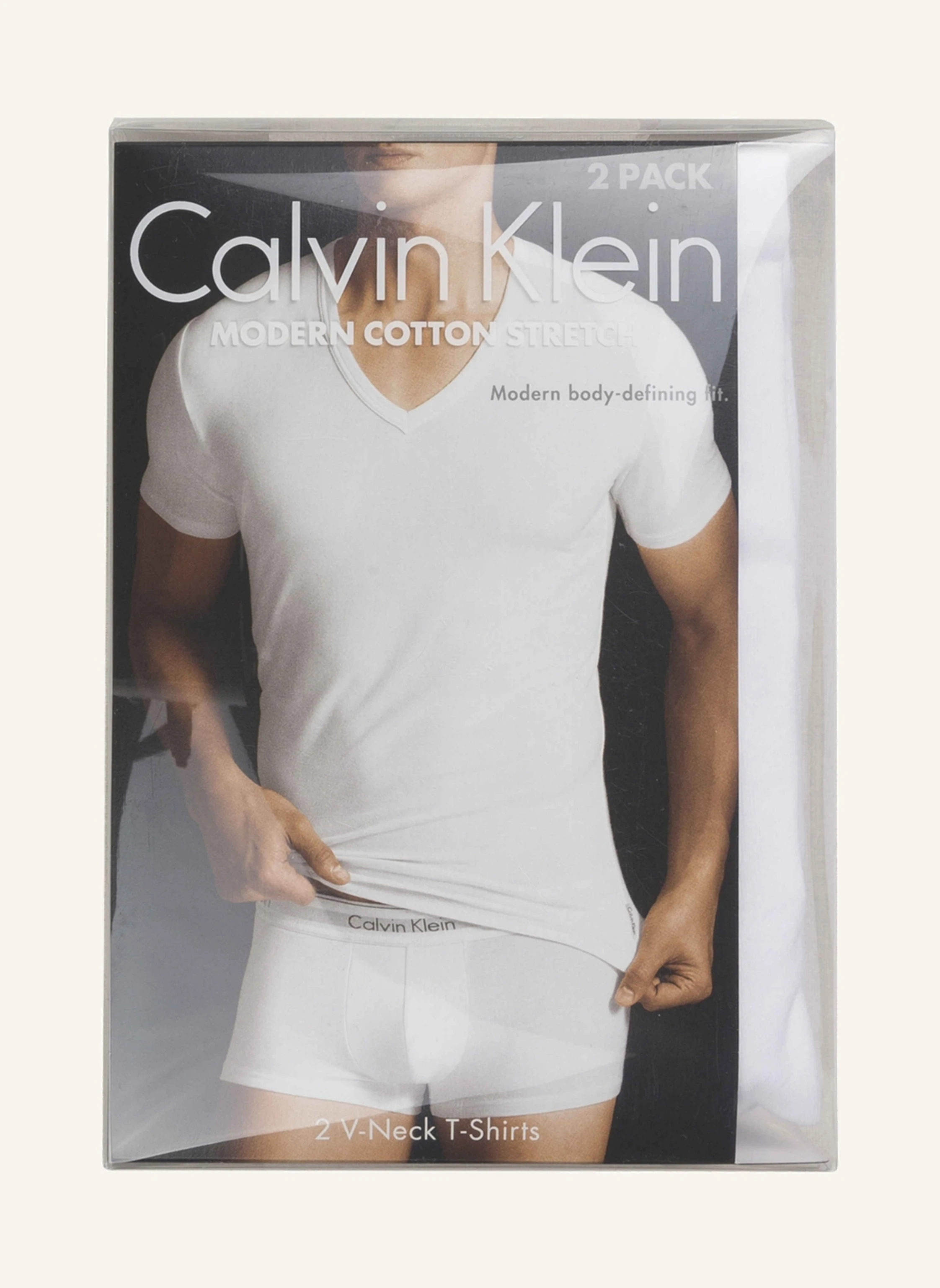 Calvin Klein 2er-Pack Lounge-Shirts MODERN COTTON