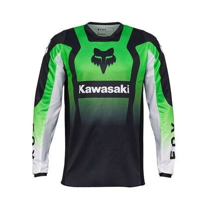 Maillot cross Fox 180 KAWASAKI 2025 - Vert