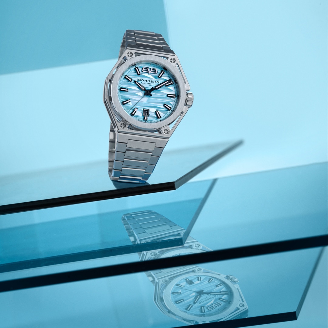 Bomberg Edge Core Automatic Cyan