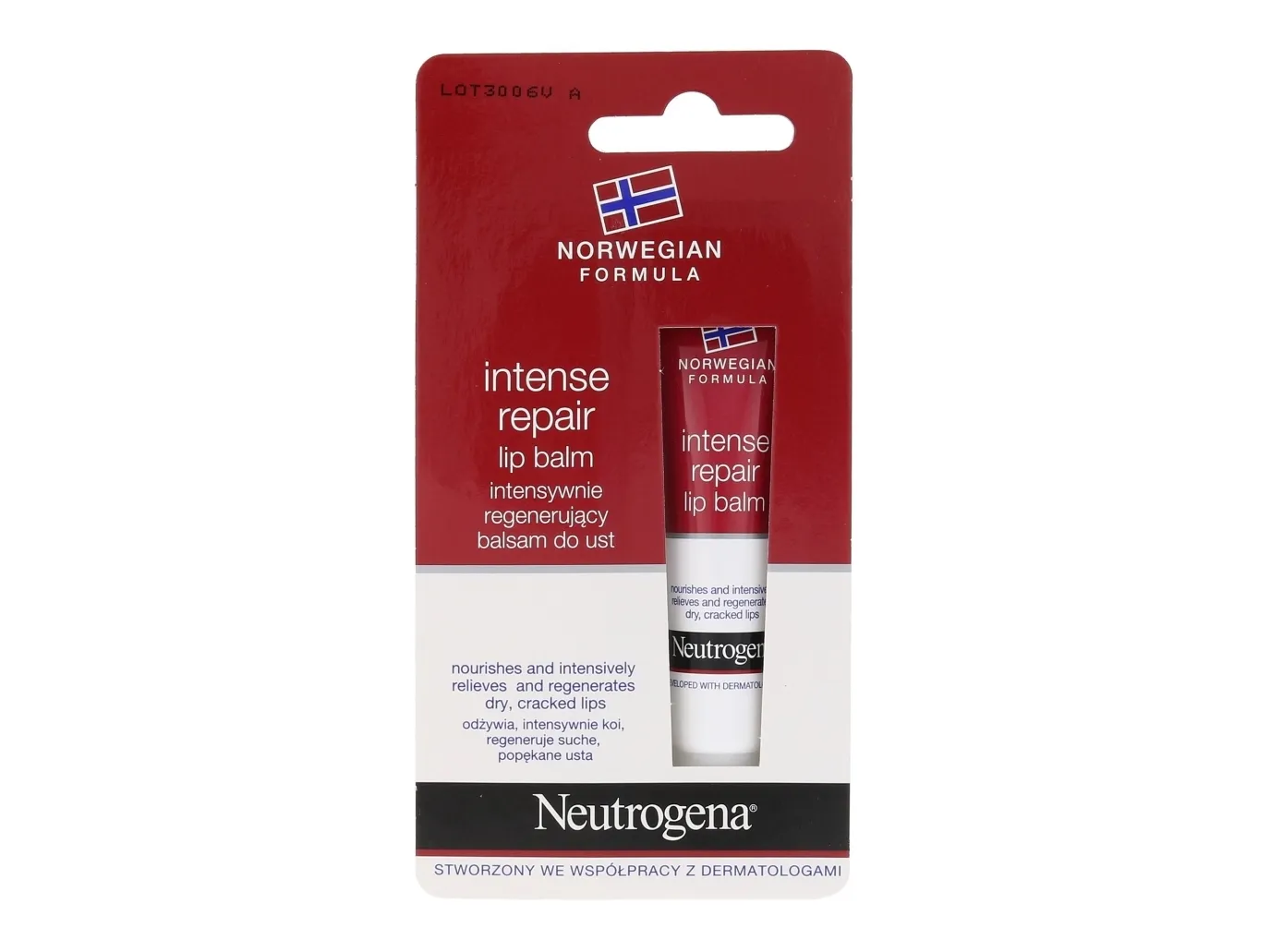 Neutrogena Norwegian Formula Intensive regenerating lip balm 15ml - 516882500