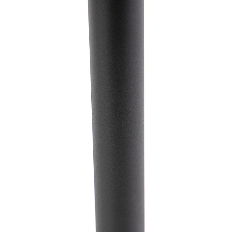 Moderne buitenlamp, zwart, 80 cm, IP44 - Gleam