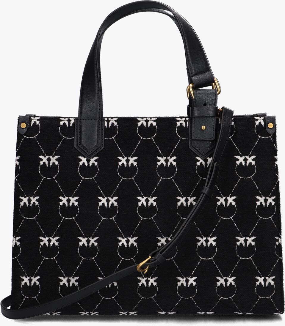 PINKO zwarte pinko schoudertas box shopping