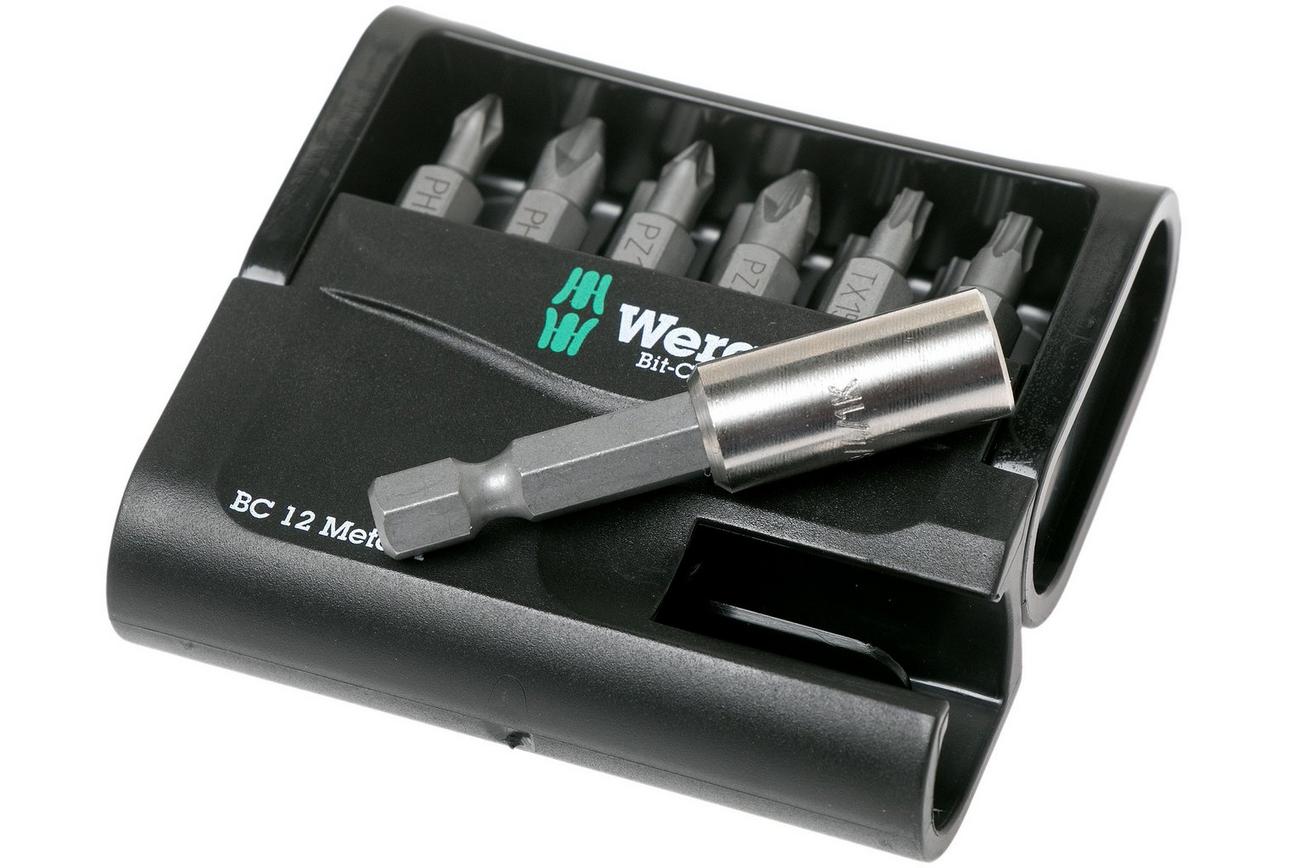 Wera Bit-Check 12 Metal 1, 12-delige bitset, 5057424001