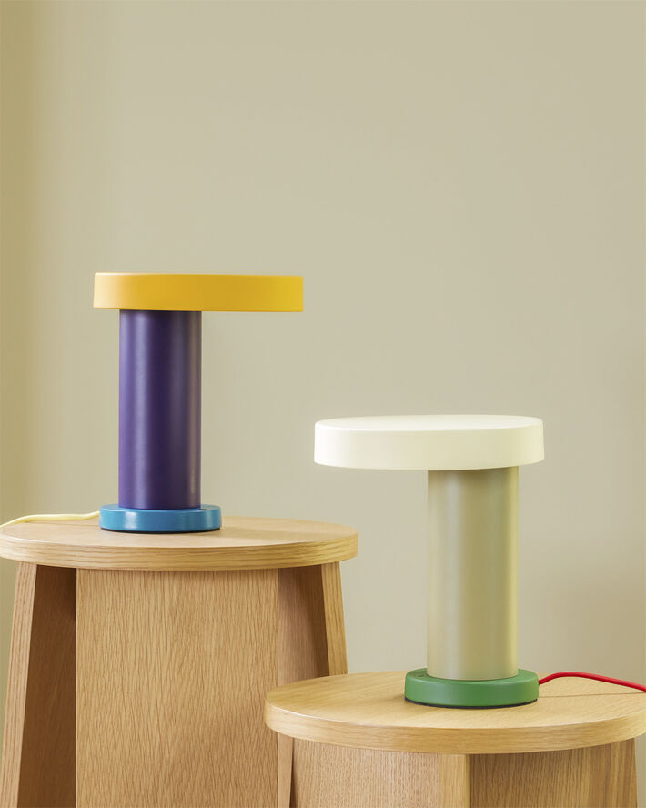 Hübsch Magic Table Lamp Green/olive