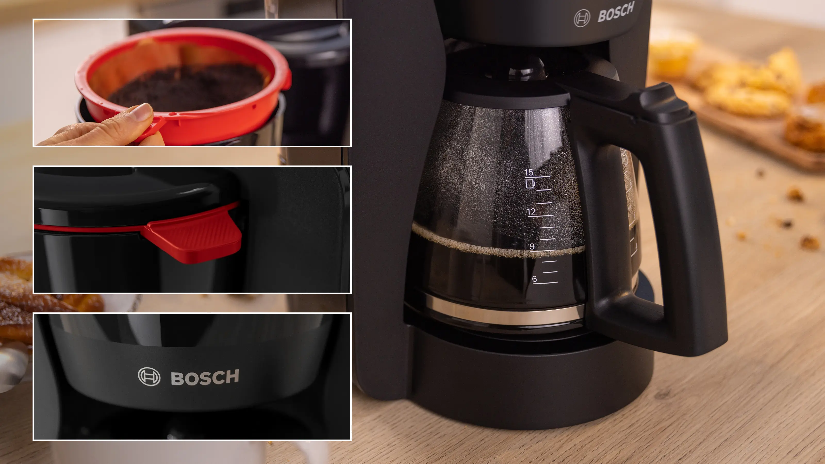 Koffiezetter MyMoment Zwart TKA3M133