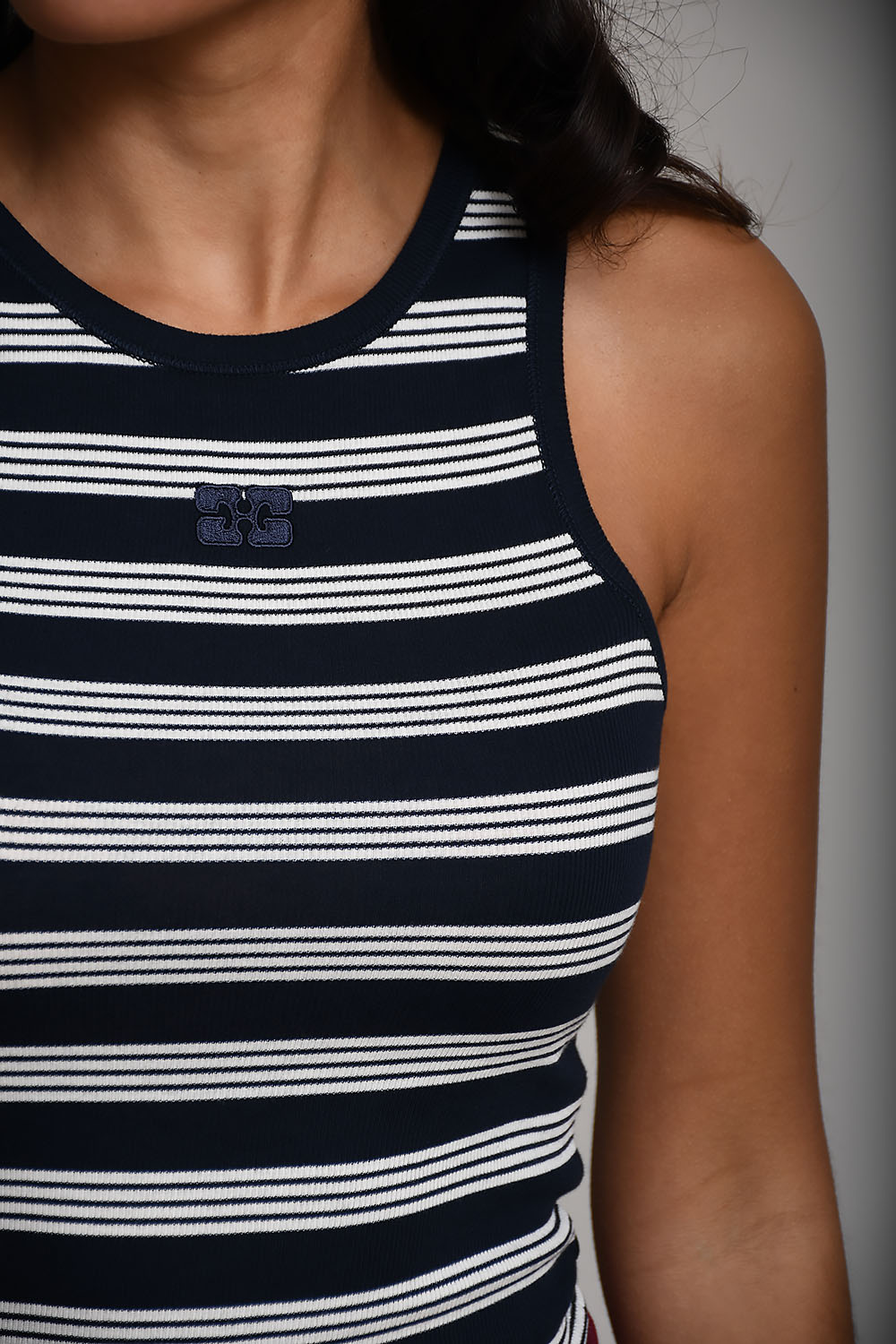 Soft cotton rib tank top
