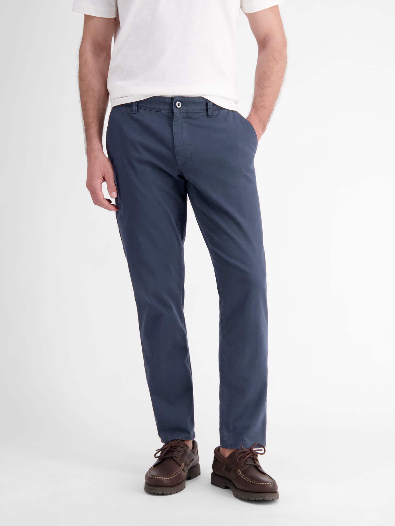 Chino mit Stretchanteil, Comfort Fit
