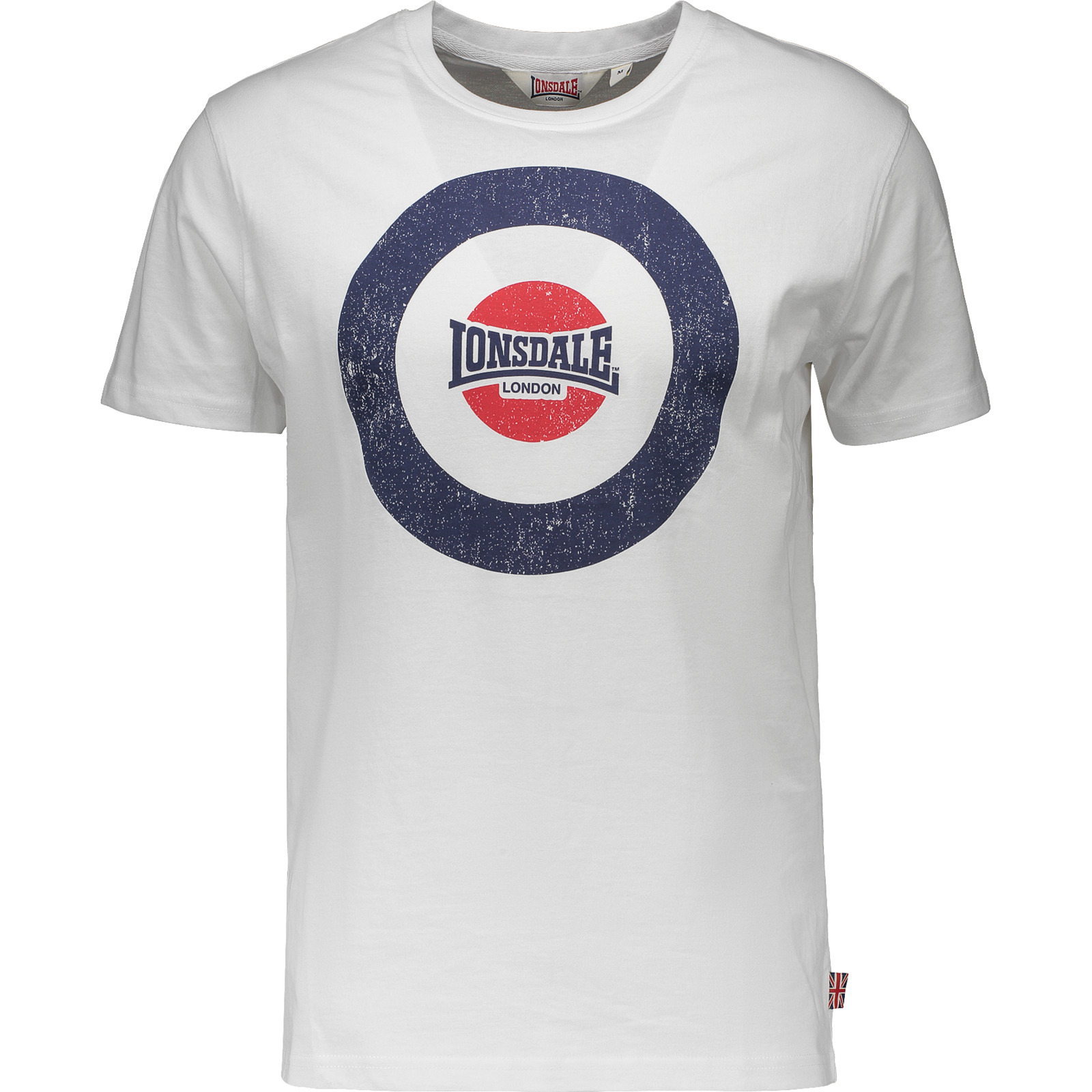 Lonsdale Herren-T-Shirt Trevose M, weiss
