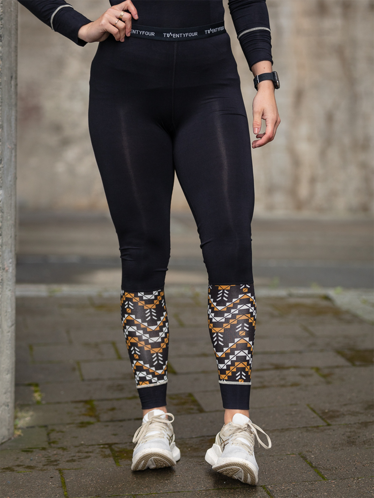 Twentyfour GI Baselayer sett rundstrikk