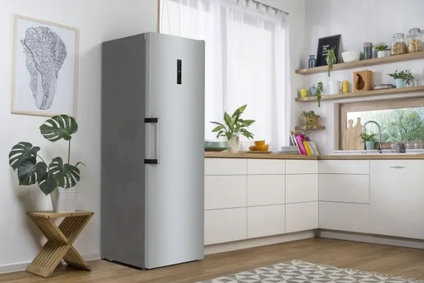 Gorenje Advanced R619EAXL6 - Køleskab - niche - bredde: 60 cm - 398 liter - Klasse E - rustfrit stål