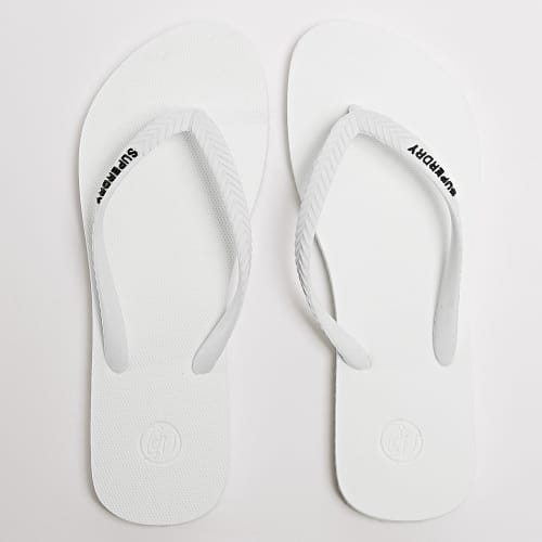 Tongs Femme Vintage Classic Blanc