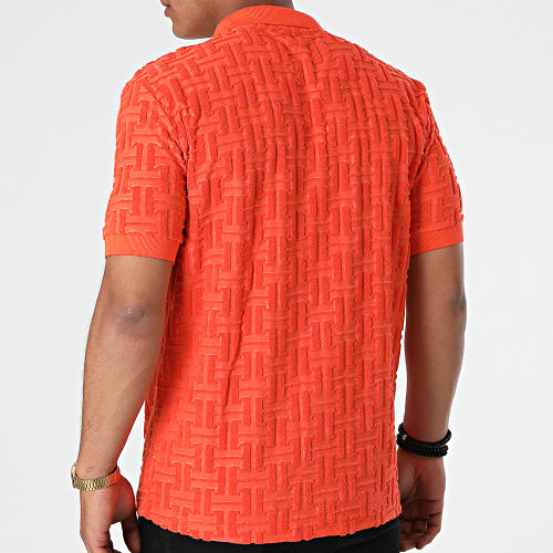 Polo Manches Courtes PL-10 Orange