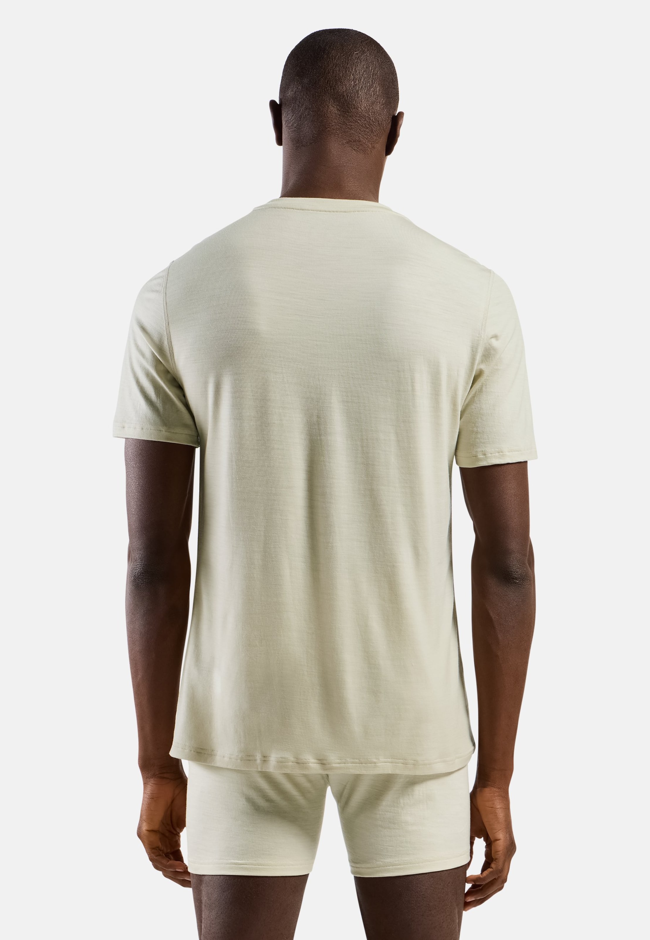 Natural Merino 160 Base Layer T-shirt in agate gray