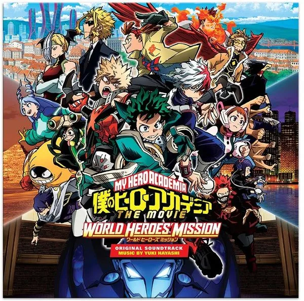 Yuki Hayashi - My Hero Academia: World Heroes' Mission (2 LP) Disques vinyle Bande originale