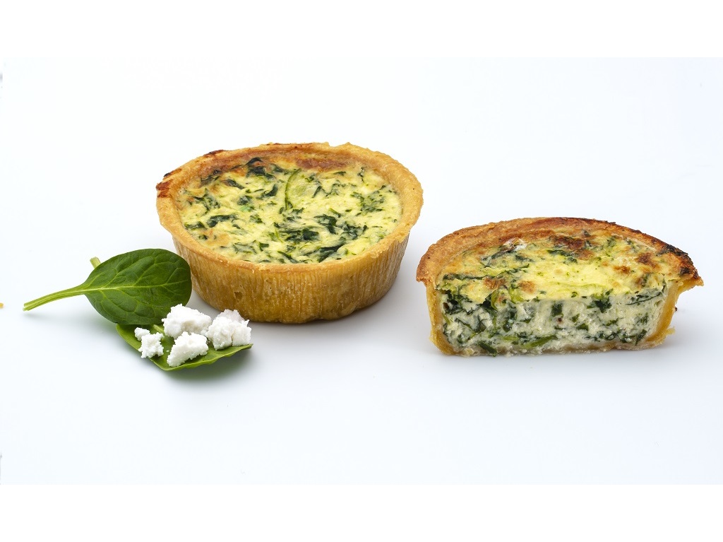 QUICHE REQUEIJÃO E ESPINAFRES UN