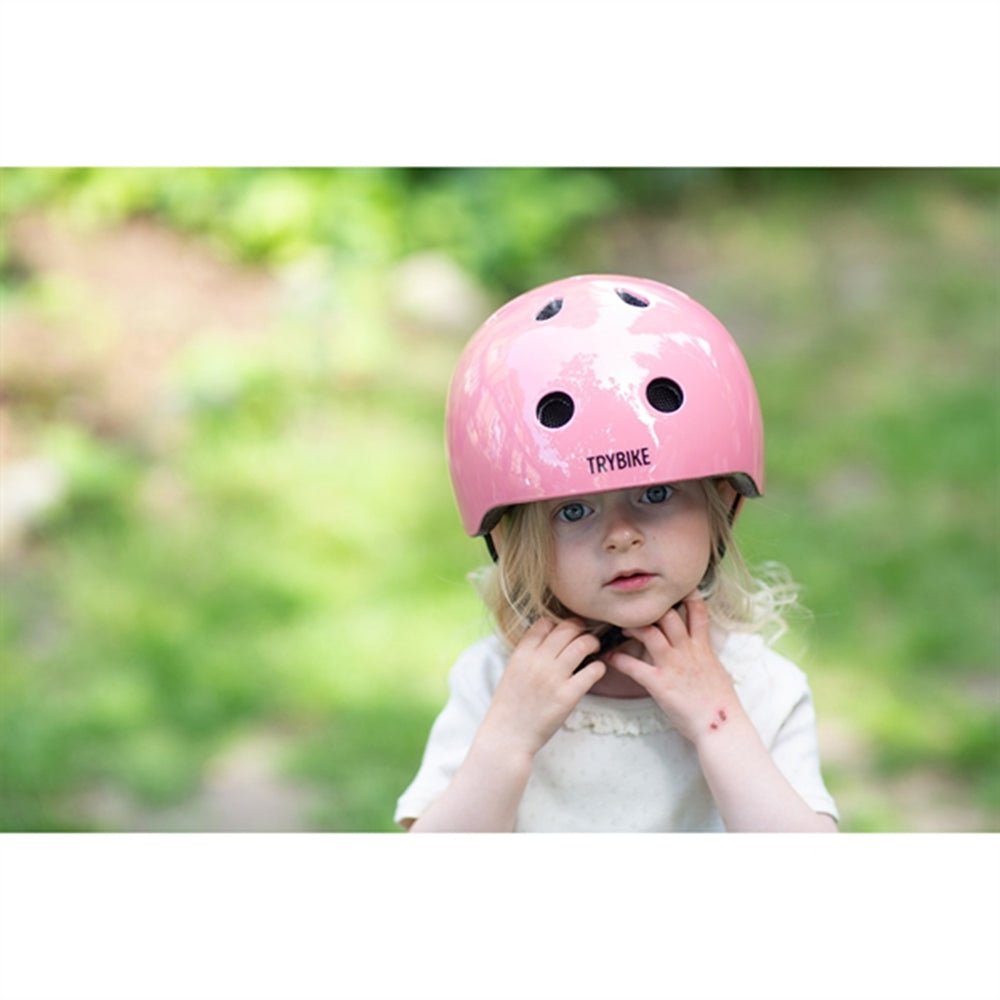 Køb Trybike CoConut Jaipur Pink Cykelhjelm Retro Look
