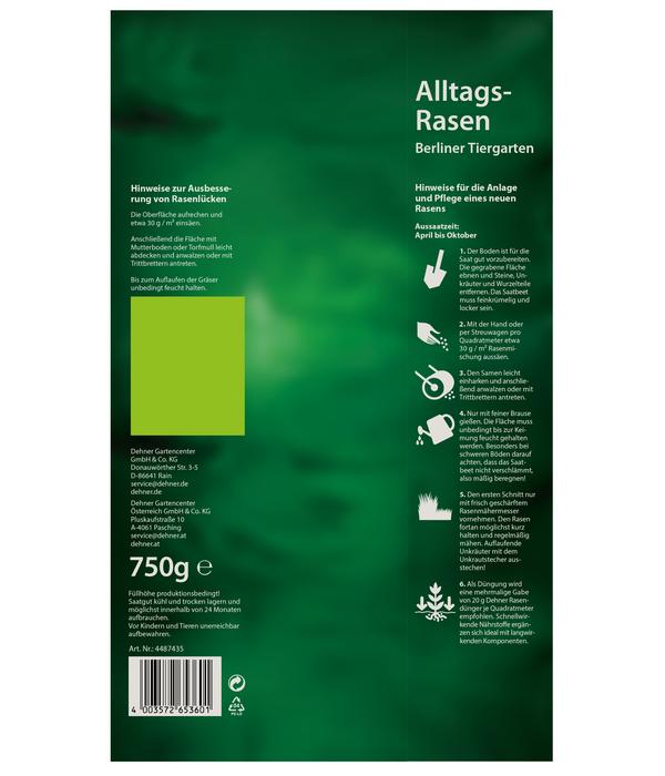 Dehner Saatgut Alltags-Rasen Berliner