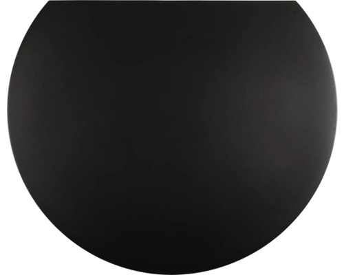 Stalen vonkenbeschermingsplaat 105x120 cm zwart
