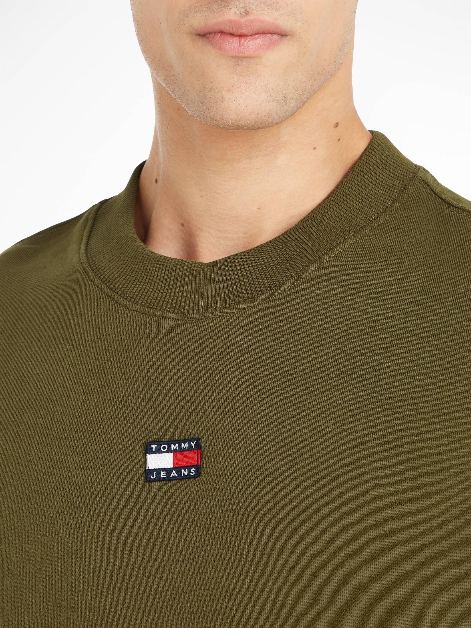 Tommy Jeans| Herren Sweatshirt TJM RLX XS BADGE CREW