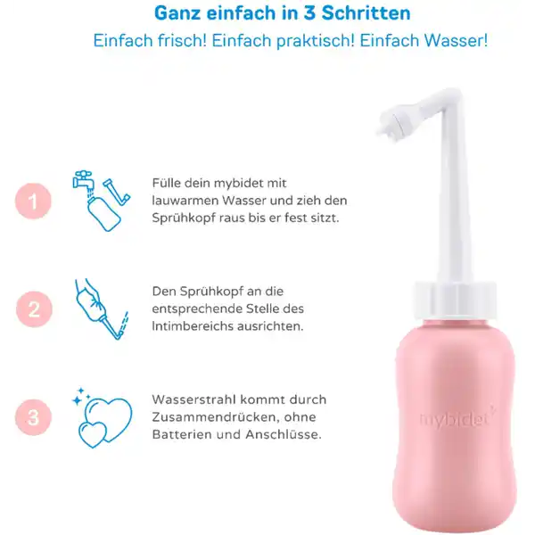 Po Dusche Intimdusche Rosa