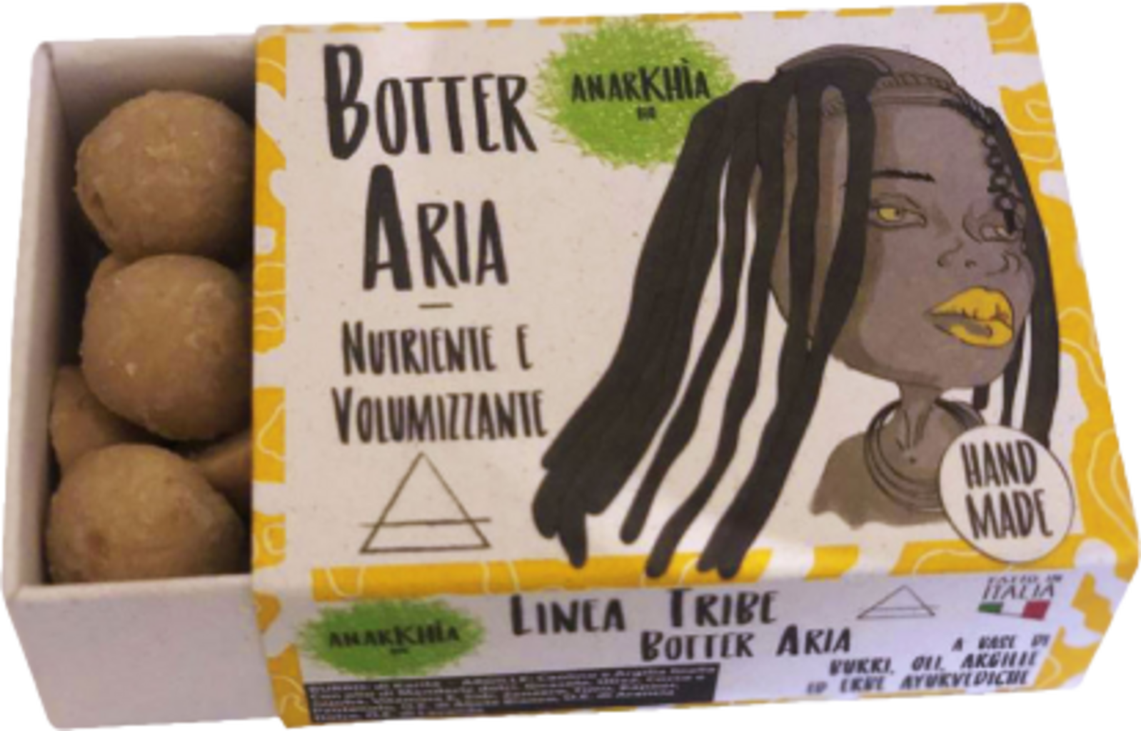 ANARKHIA  TRIBE Nährende & Volumen gebende Feste Pre-Shampoo Packung, 50 g
