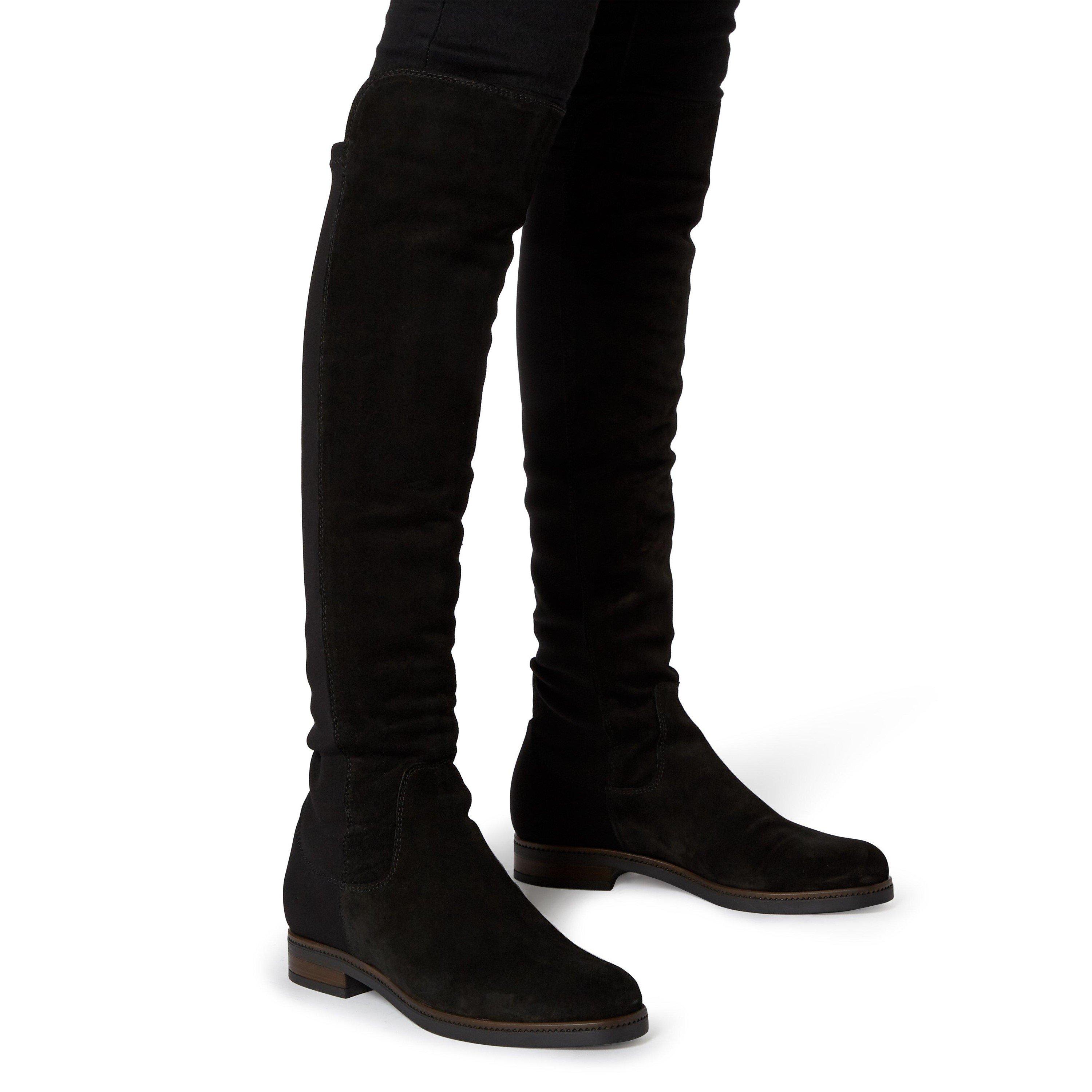 Dune London Tropic Flat Knee High Boots