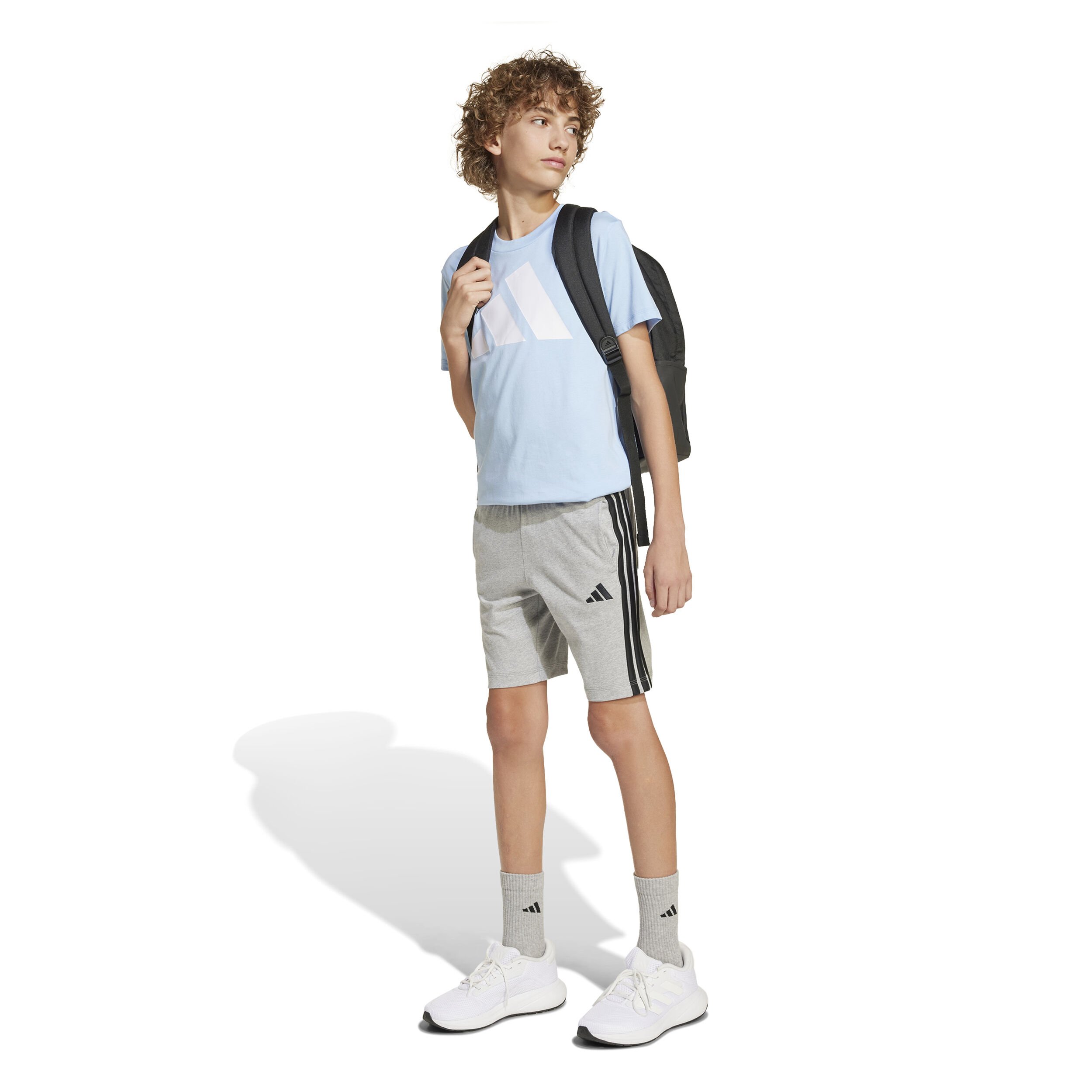 adidas Essentials Shorts Enfants - Gris