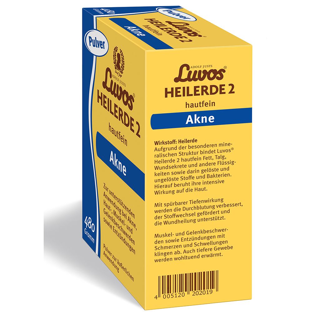 Luvos-Heilerde 2 hautfein