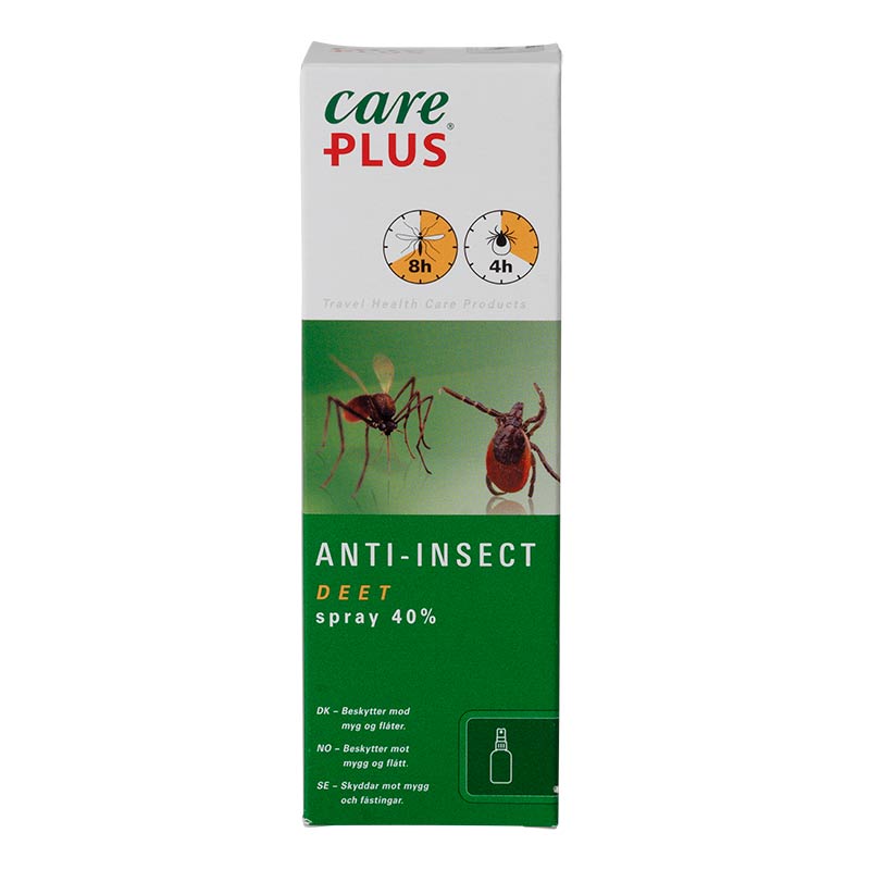 Care Plus Anti-Insect DEET 40%, myggespray 100 ml