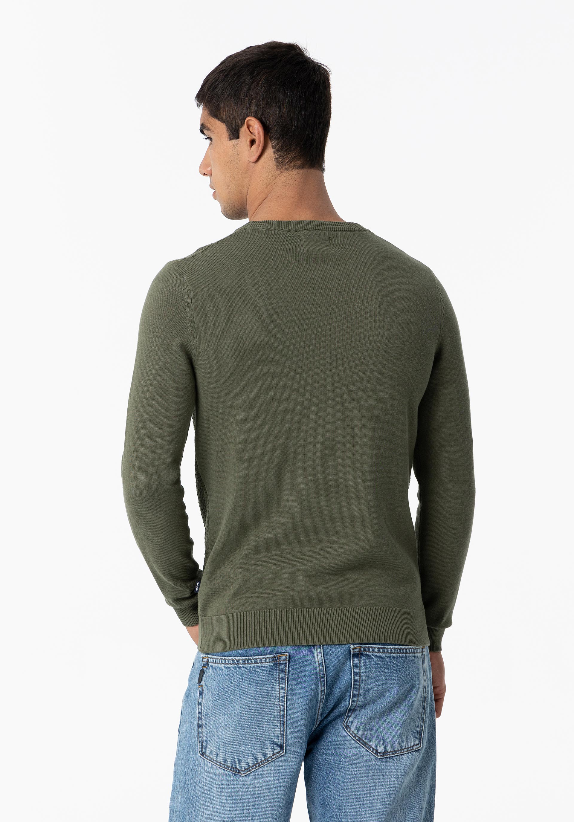 Camisola de Malha com Jacquard