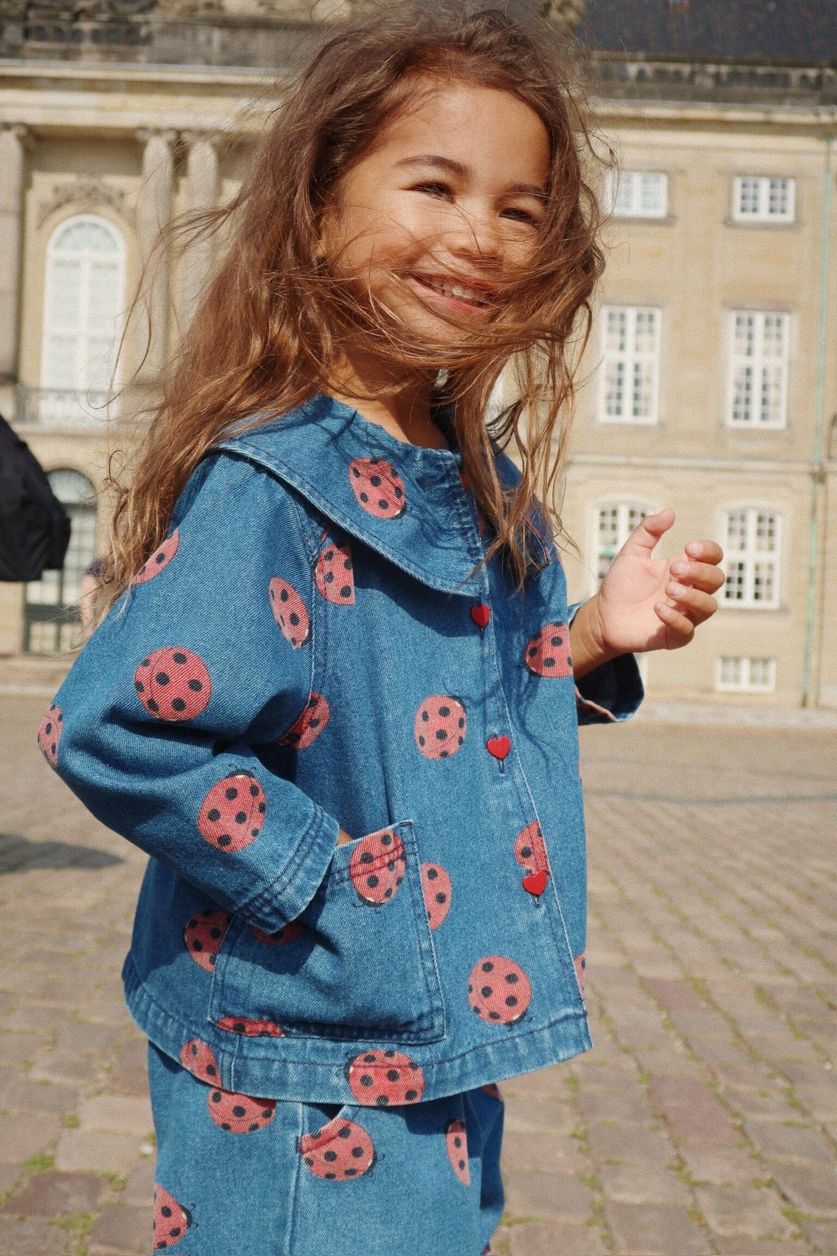 Konges Sløjd Magot Ladybug Denim Shirt Gots Ks102215