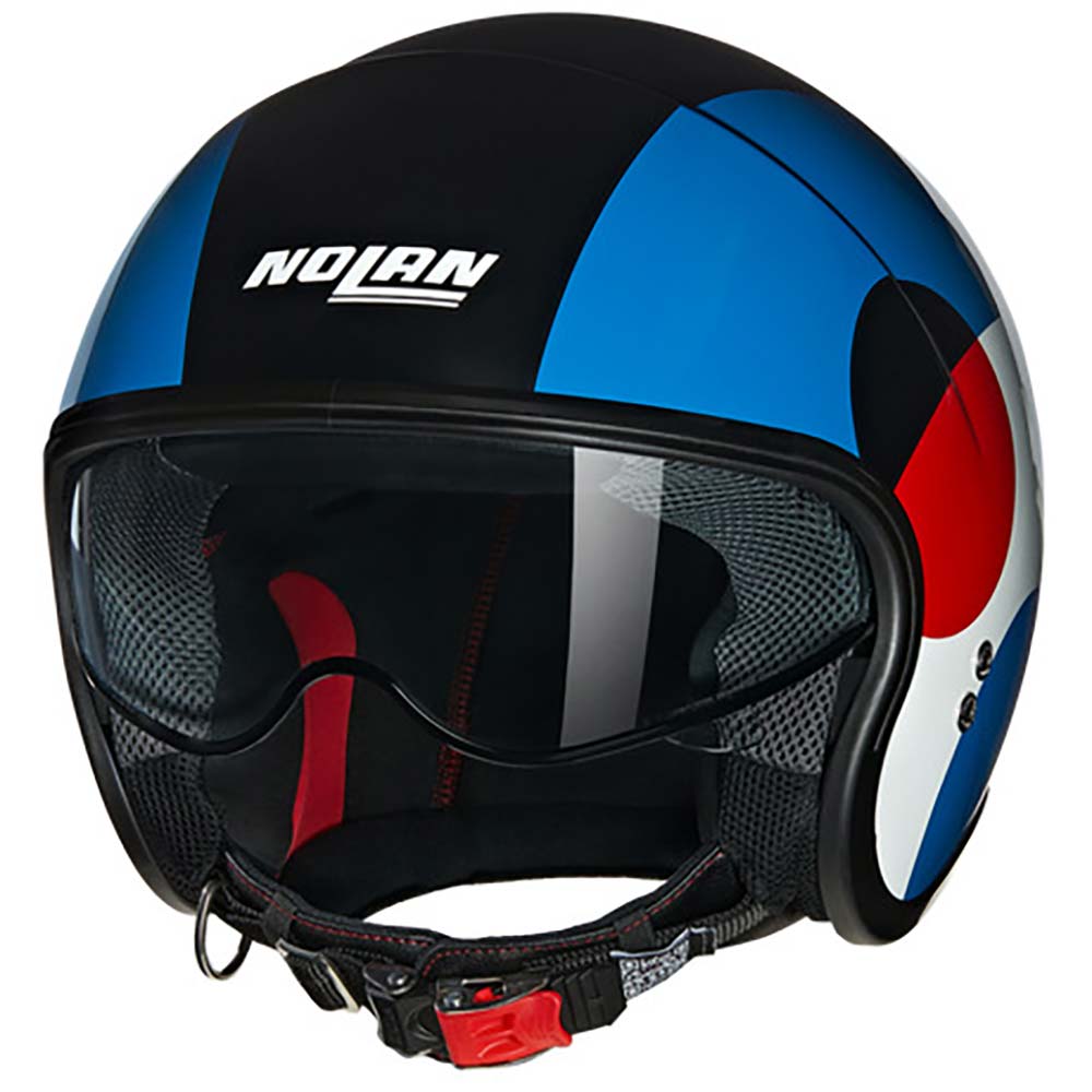 Nolan - Casque N21 Bicromo Noir / Bleu / Rouge / Brillant