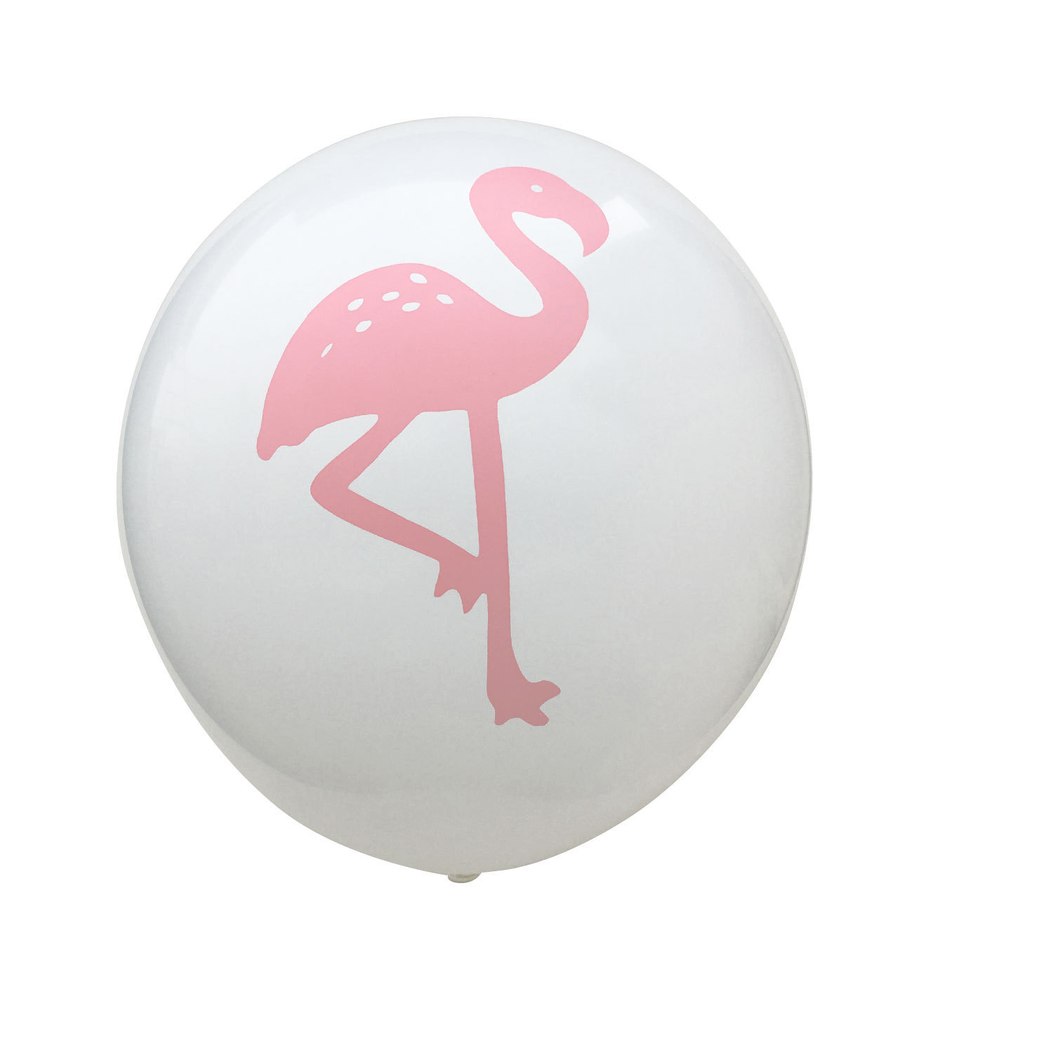 (16er Set) Ø30cm Party Deko Ballons Latex Luftballons - Flamingo