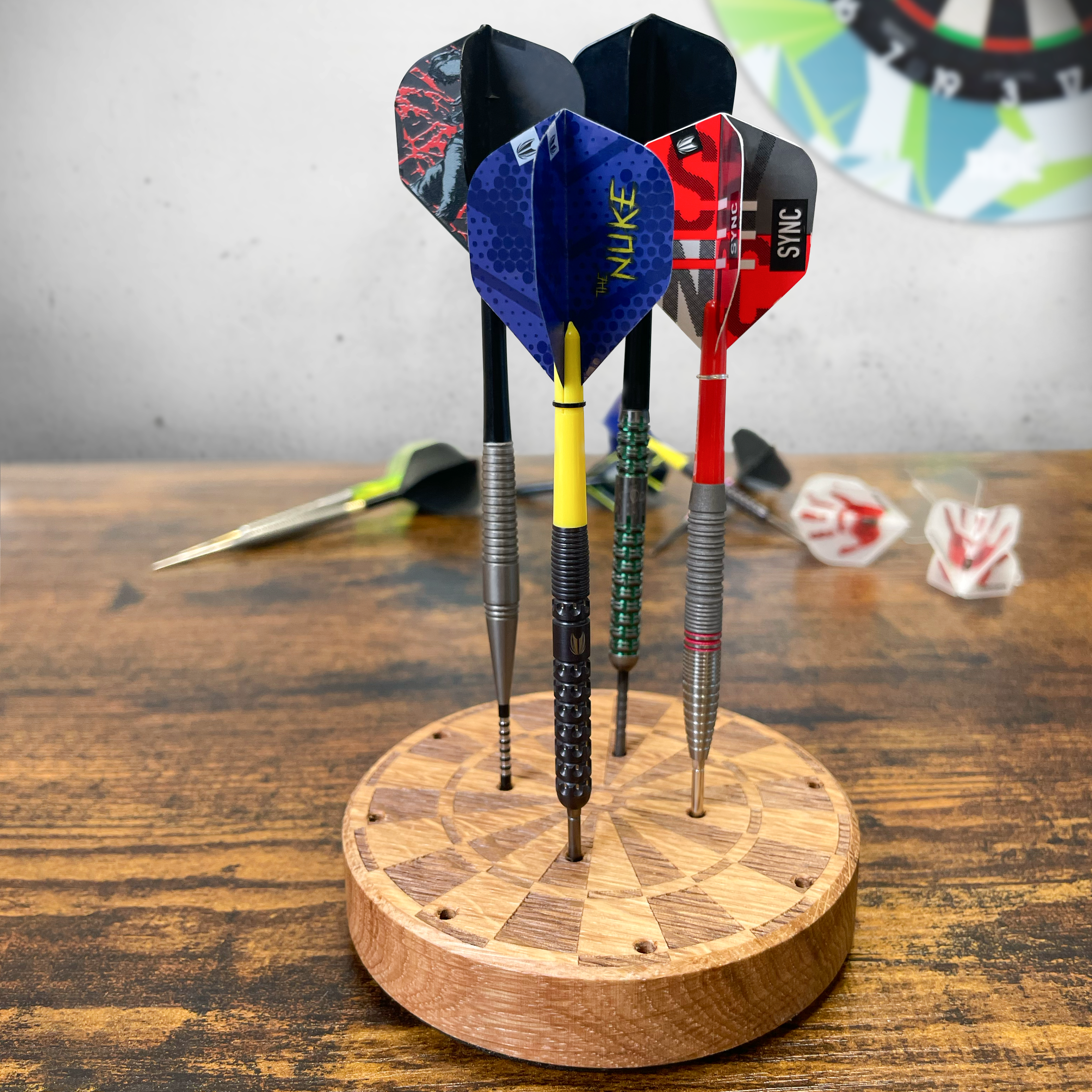 DartSturm - Puckdartständer - Dartscheibe