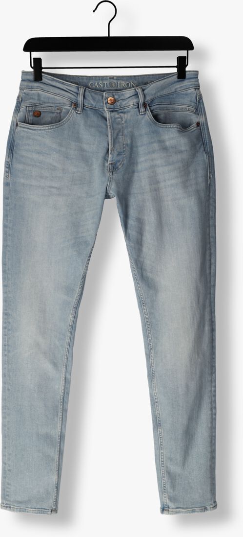 CAST IRON lichtblauwe cast iron slim fit jeans shiftback tapered sbs