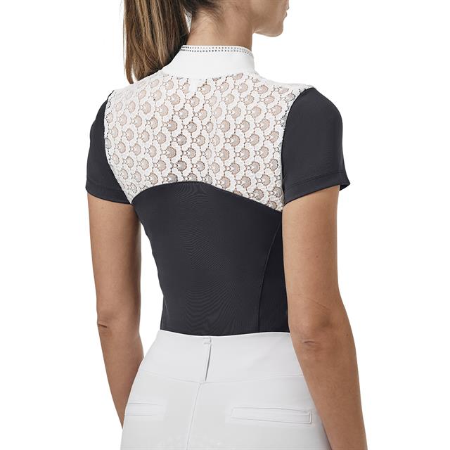Wedstrijdshirt Equestrian Stockholm Revenew Champion Dark Ocean Donkerblauw-donkergrijs