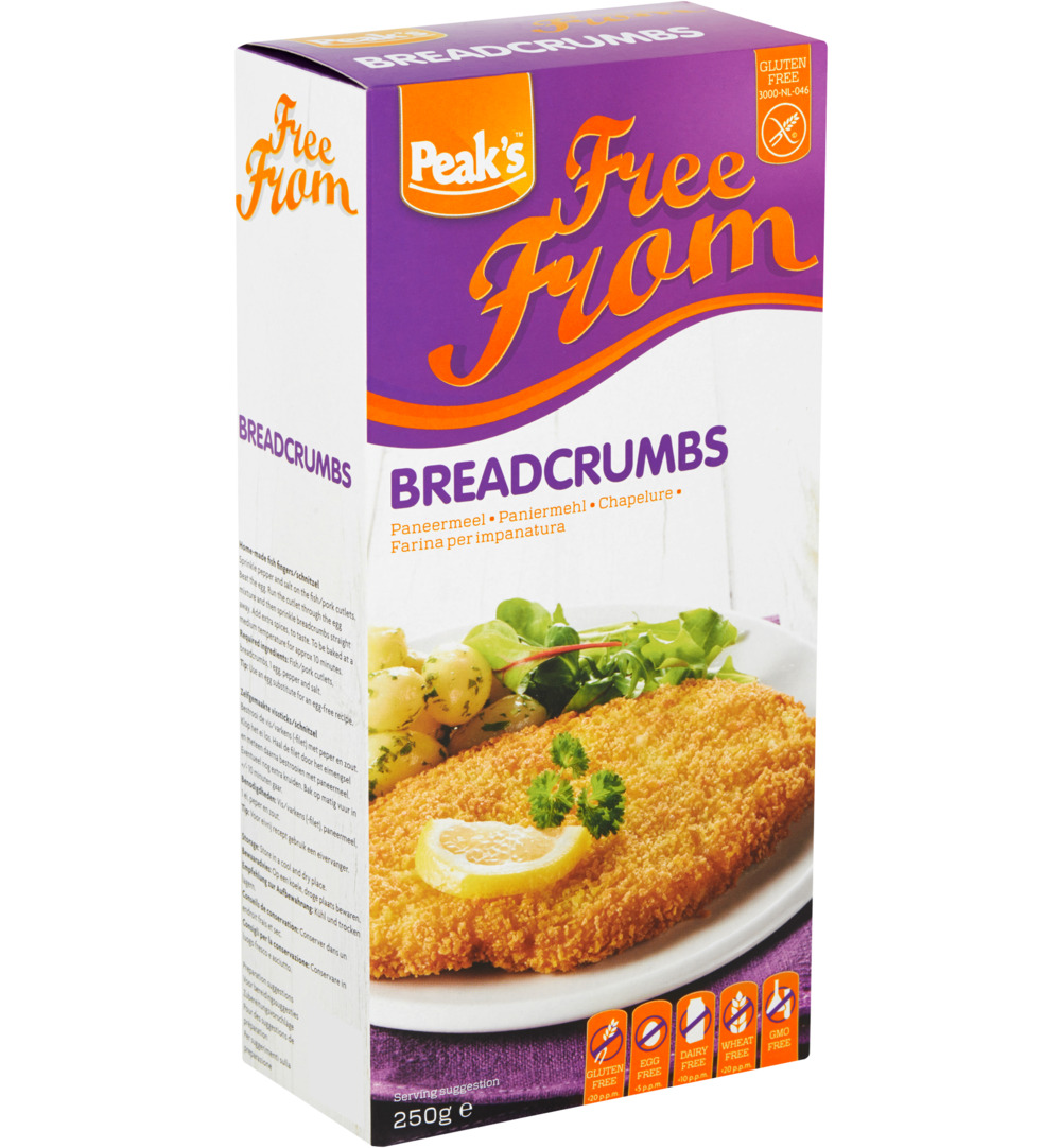 Peaks Paneermeel Glutenvrij (250 gr)