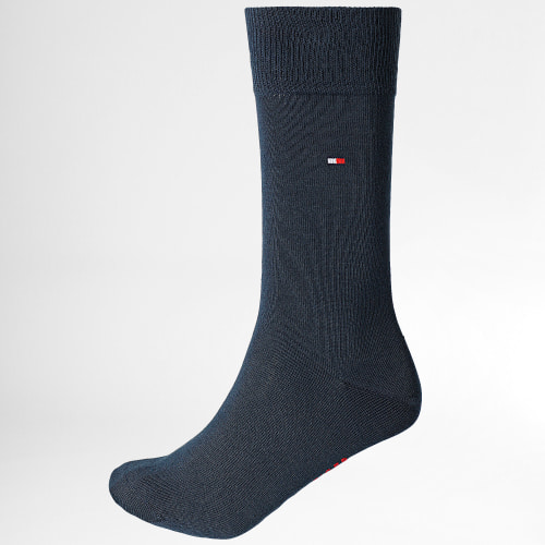 Lot De 2 Paires De Chaussettes 371111 Rouge Bleu Marine