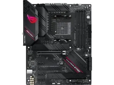 ASUS ROG STRIX B550-F GAMING WIFI II - Bundkort - ATX - Socket AM4 - AMD B550 Chipset - USB-C Gen2, USB 3.2 Gen 1, USB 3.2 Gen 2 - 2.5 Gigabit LAN, Wi-Fi 6, Bluetooth - onboard grafik (CPU påkrævet) - HD Audio (8-kanaler)