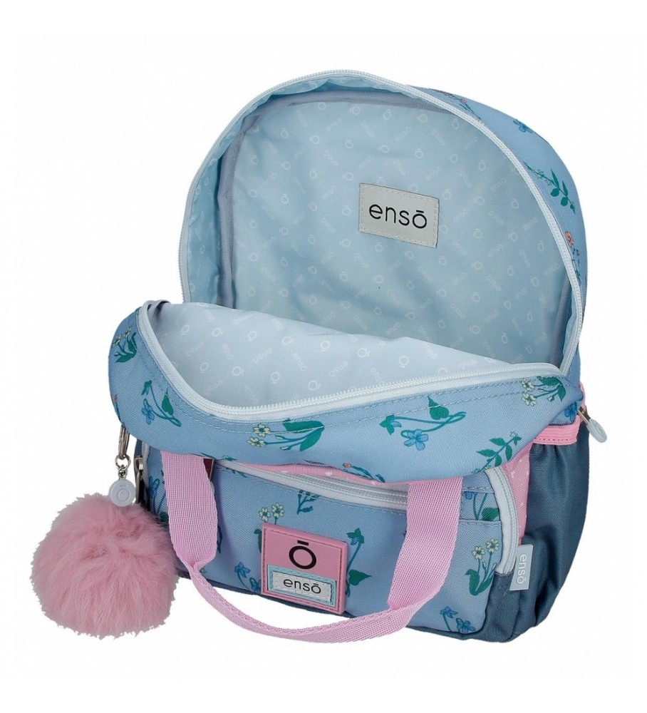 Enso Mochila pequea Enso We Love Flowers adaptável rosa