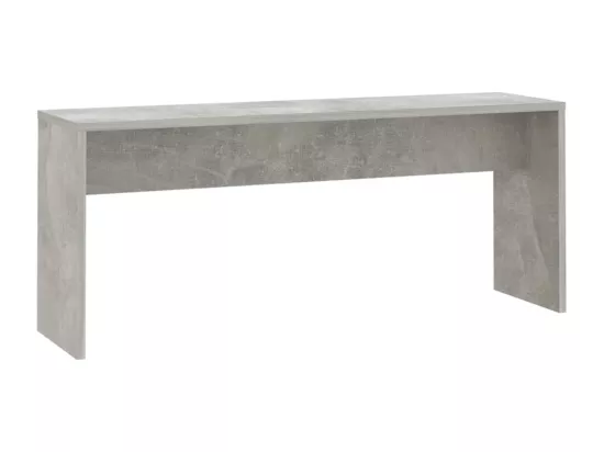 Ensemble à manger 3 pcs Gris béton Bois d'ingénierie