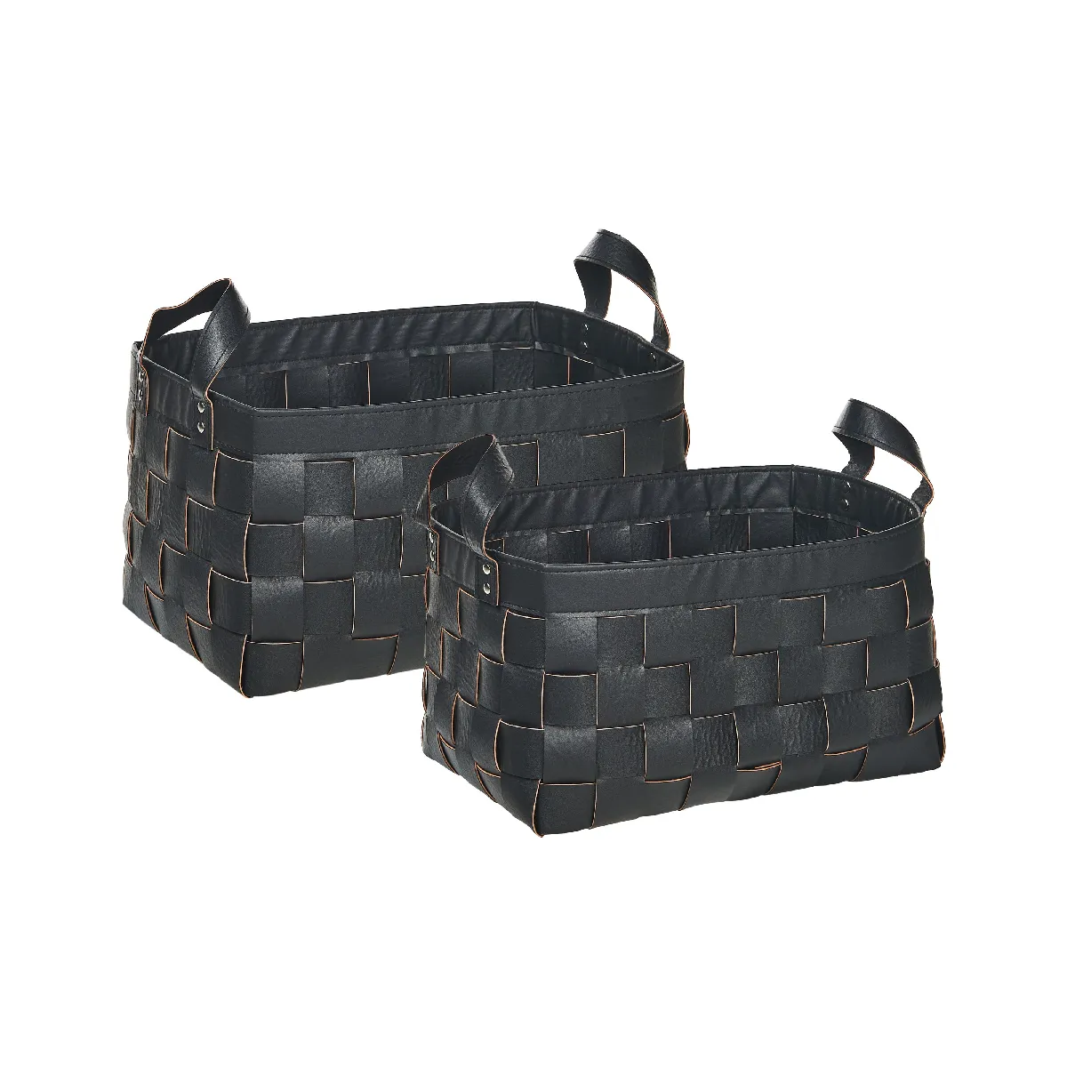 BELIANI Paniers cuir PU SIPPAR