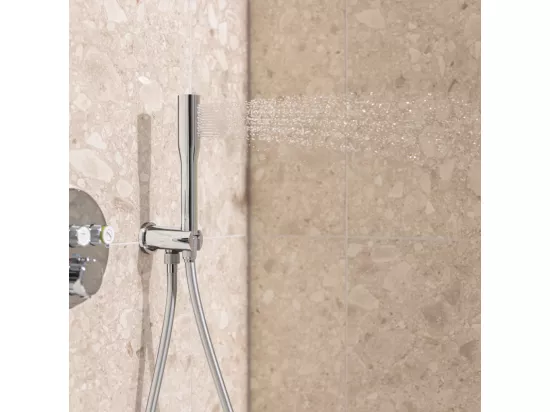 Pack douchette 1 jet GROHE Vitalio Get Stick chromé avec flexible 1500 chromé