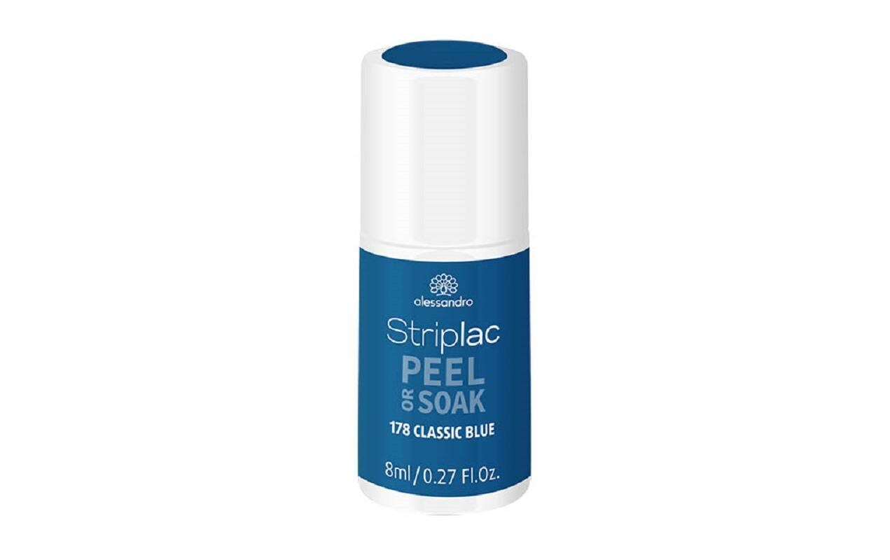Nagellack Striplac 178 Classic BlueKratz- und splitterfester UV-Nagellack