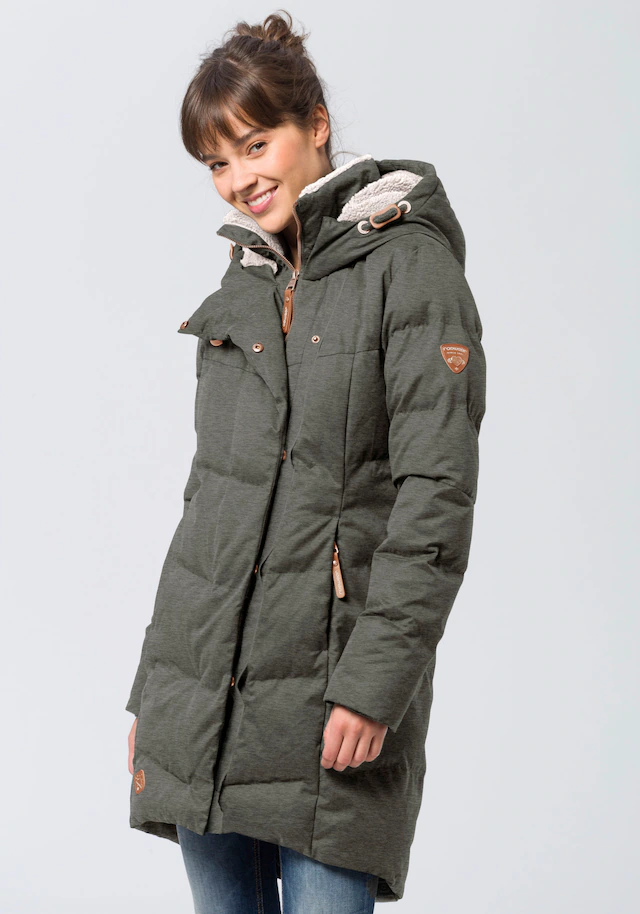 Ragwear Funktionsparka »PAVLA O« mit Kapuze Wind- und Atmungsaktive Kapuzenjacke