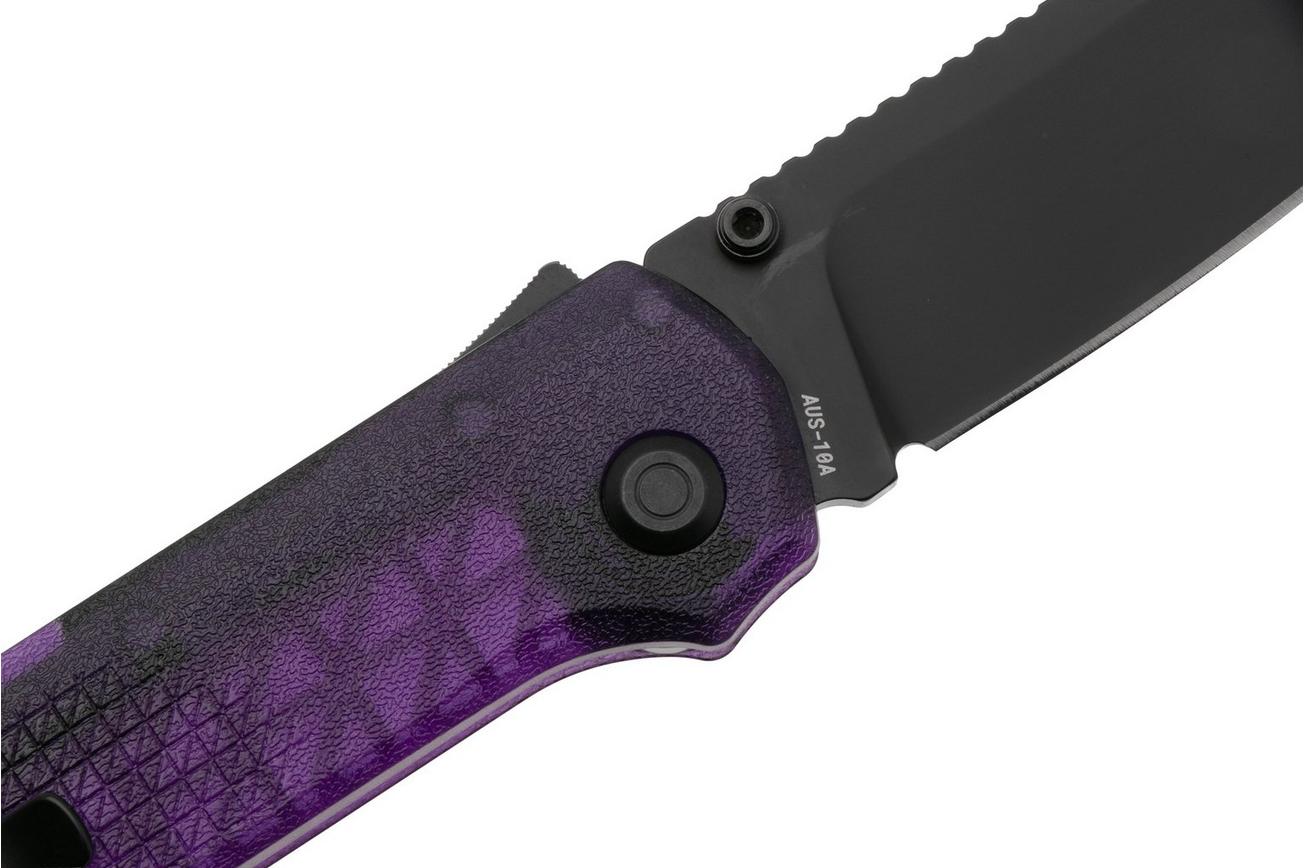 Flytanium Arcade Lite FLY-1395PB, DLC AUS-10A, Purple Polycarbonate, zakmes