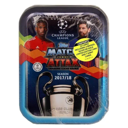 Topps Match Attax Mini Tin UEFA Champoinsleage 17/18, sortiert