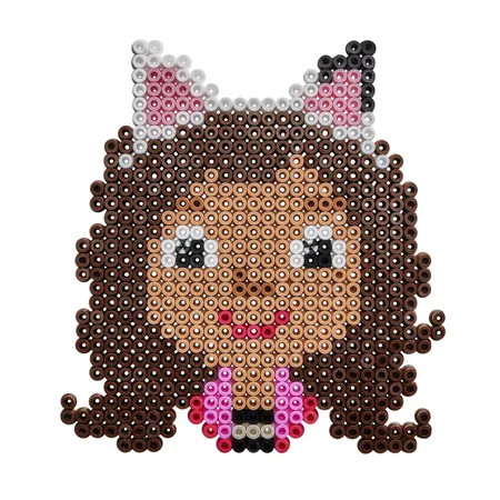 Bügelperlen midi Gabby's Dollhouse ca.2000 Perlen,Geschenkpackung