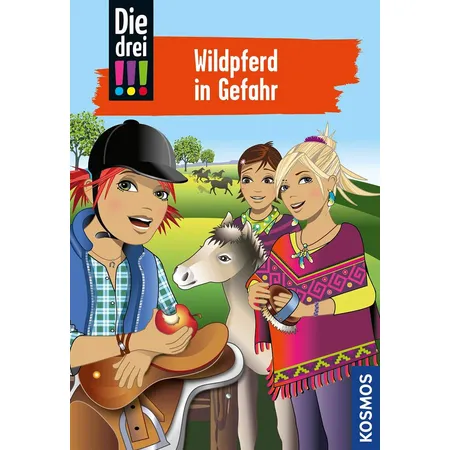 KOSMOS Die drei!!! 55, Wildpferd in Gefahr
