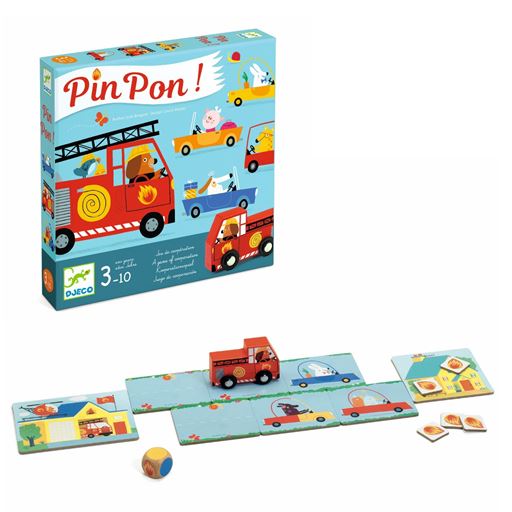Djeco Pin Pon! Spil